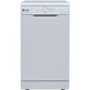 Refurbished Hoover HDPH2D1049W-80 Slimline 10 Place Freestanding Dishwasher White