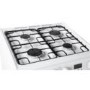 Refurbished Hotpoint HAG60P 60cm Double Oven Gas Cooker White
