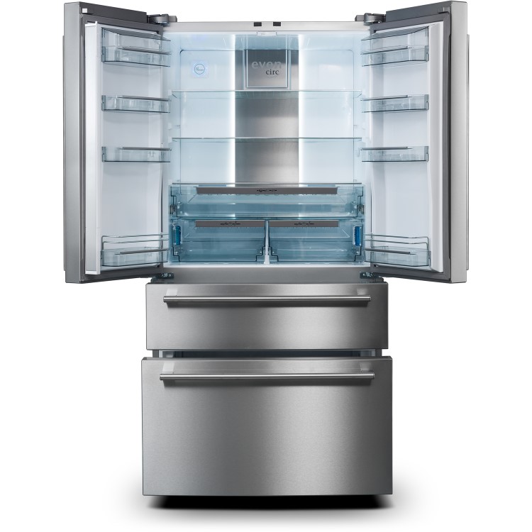 Rangemaster 557 Litre American Fridge Freezer - Stainless steel
