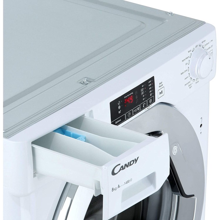 Candy CBWM814DC-80 Integrated 8KG 1400 Spin Washing Machine