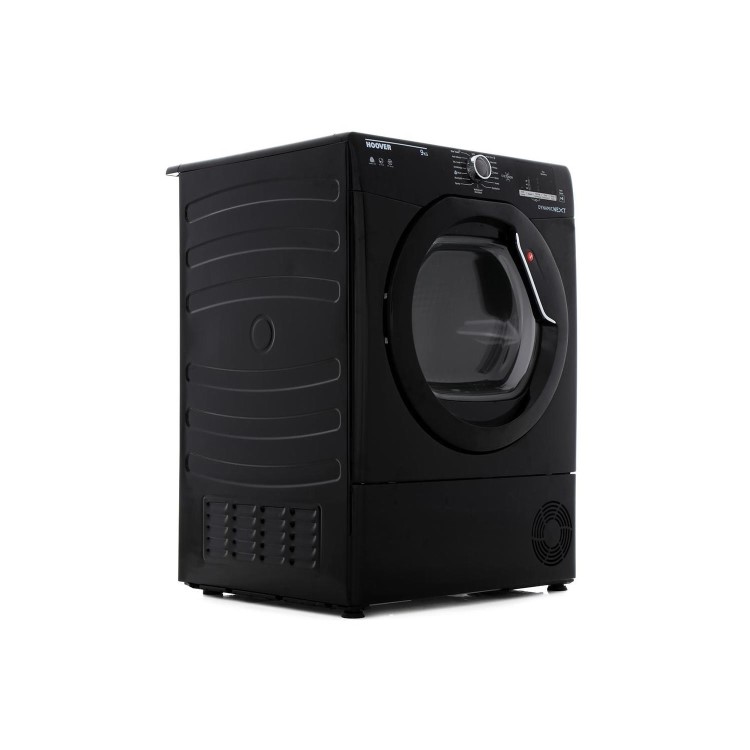 Refurbished Hoover DX C9DGB Smart Freestanding Condenser 9KG Tumble Dryer Black