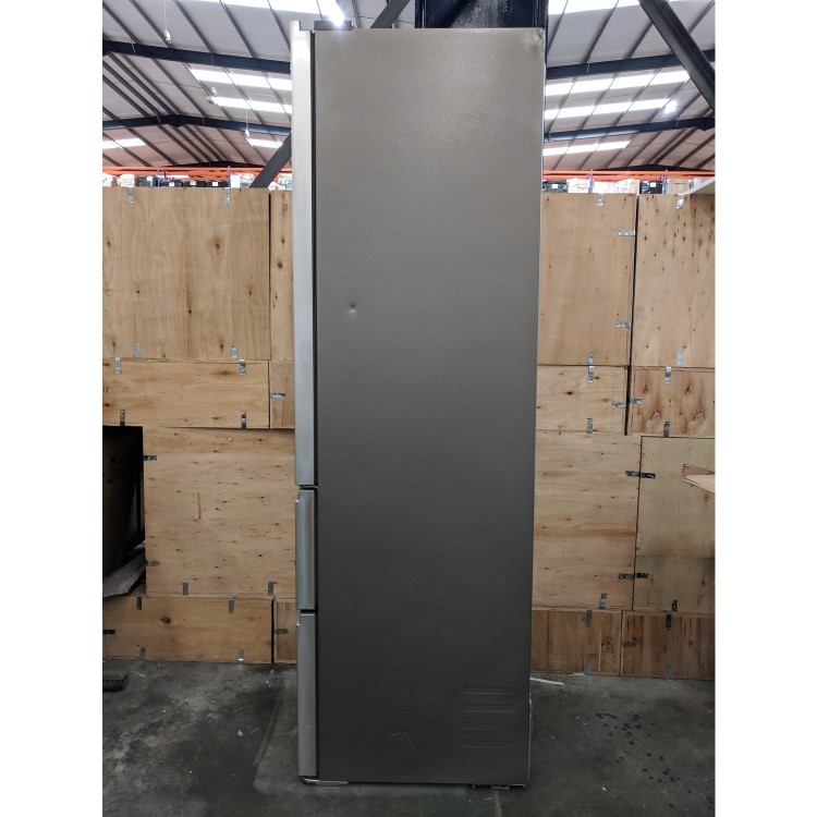 Refurbished Haier A3FE737CMJ Freestanding 350 Litre 60/40 Frost Free Fridge Freezer Stainless Steel