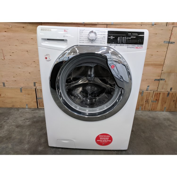 Refurbished Hoover Dynamic Next DXOA49C3-80 Freestanding 9KG 1400 Spin Washing Machine