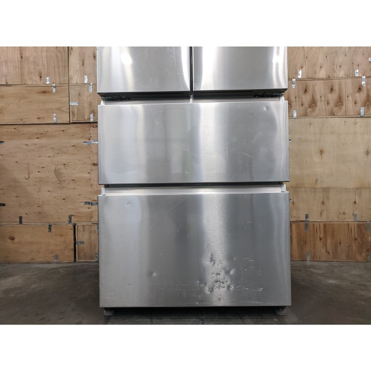 Refurbished Haier HB16WMAA 424 Litre American Fridge Freezer Stainless Steel