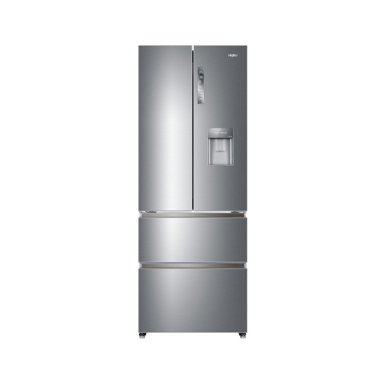 Refurbished Haier HB16WMAA Multidoor American Fridge Freezer With Water Dispenser - Inox Look -href-