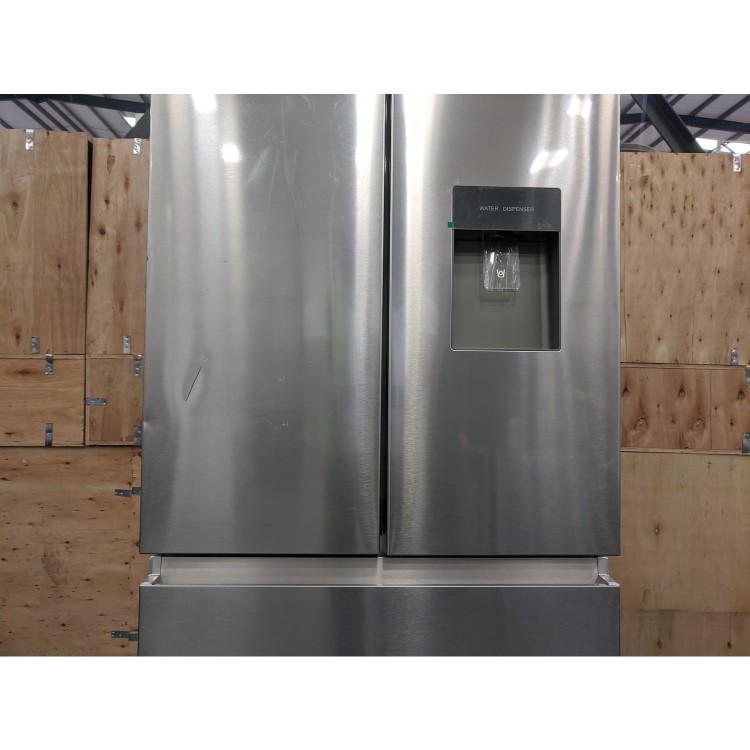 Refurbished Haier HB16WMAA 424 Litre American Fridge Freezer Stainless Steel
