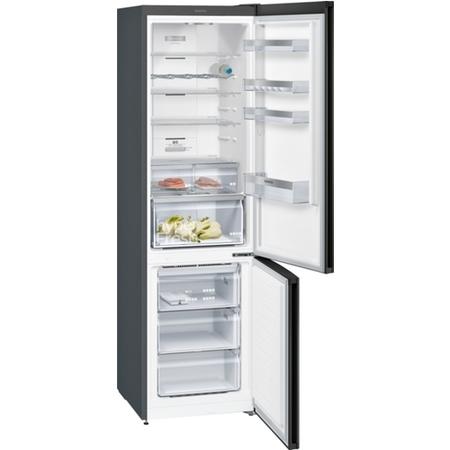 Refurbished Siemens KG39N7XEDG Freestanding 366 Litre Frost Free Fridge Freezer Black