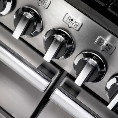 Rangemaster Professional Plus 100cm Gas Range Cooker - Cream