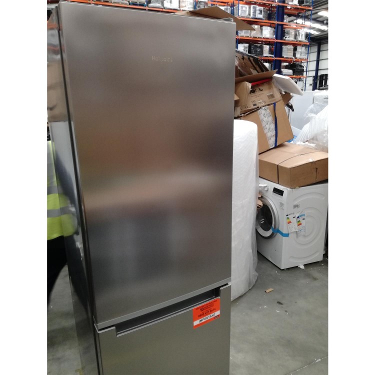 Refurbished Hotpoint H3T811IOX1 Freestanding 338 Litre 70/30 Frost Free Fridge Freezer
