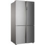 Refurbished Haier HTF-610DM7 610 Litre American Fridge Freezer Stainless Steel