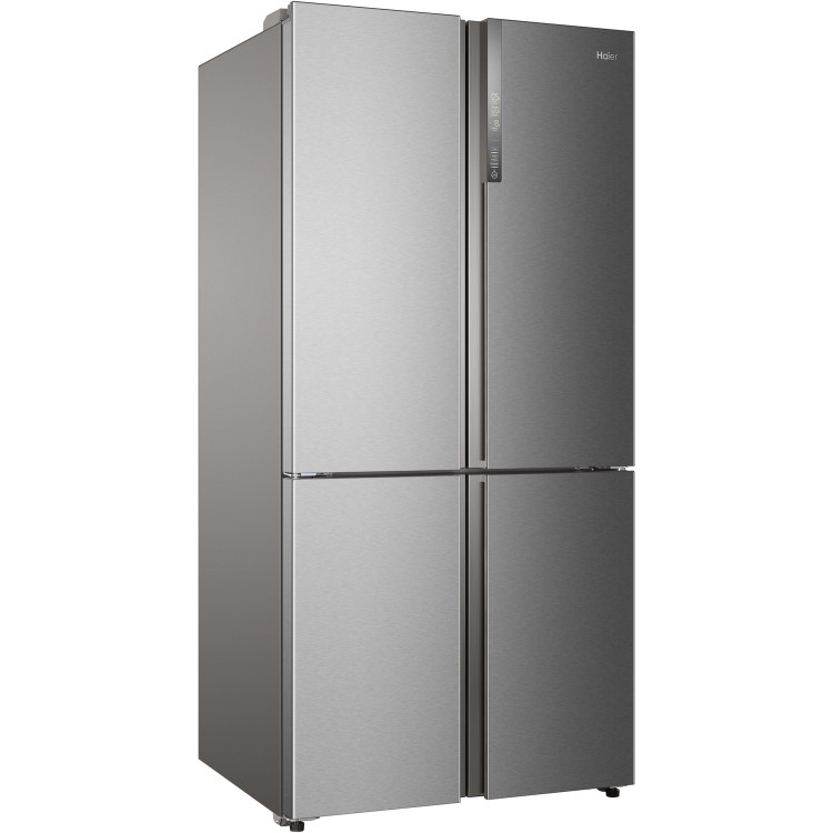 Refurbished Haier HTF-610DM7 610 Litre American Fridge Freezer Stainless Steel