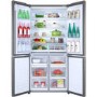 Refurbished Haier HTF-610DM7 610 Litre American Fridge Freezer Stainless Steel