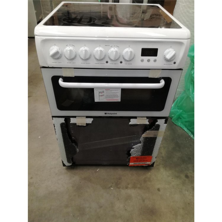 Refurbished Hotpoint HAE60P 60cm Electric Cooker