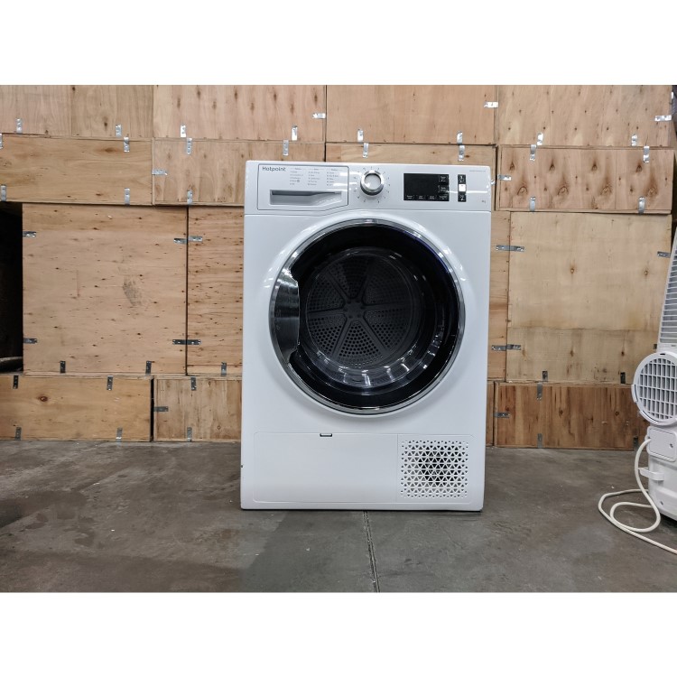 Refurbished Hotpoint ActiveCare NTM1182XB Freestanding Condenser 8KG Tumble Dryer White