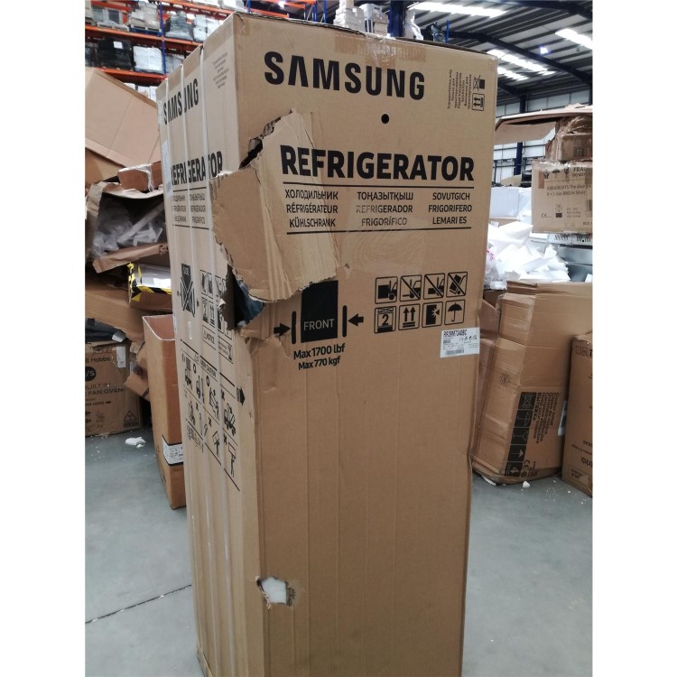 Refurbished Samsung RR39M7340BC RR39M7340BC Freestanding 375 Litre Tall Fridge With Water Dispenser Black