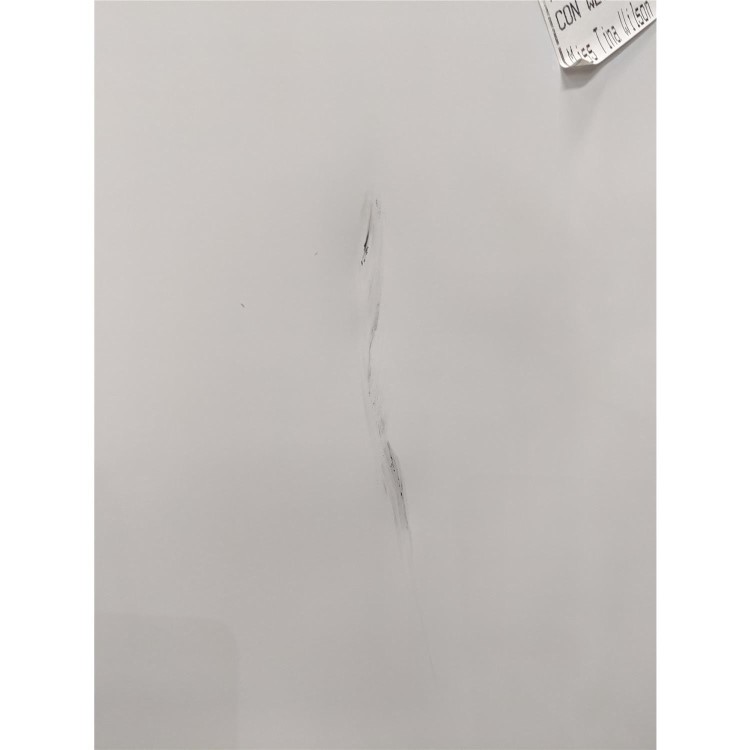 Refurbished electriQ 204 Litre Freestanding Larder Fridge 123cm Tall Antibacterial Lining 54cm Wide - White