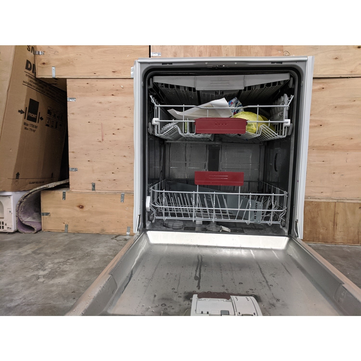 Neff s513k60x1g integrated dishwasher hotsell