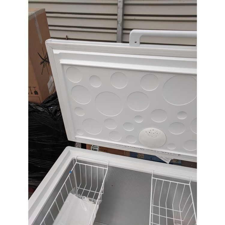 Refurbished Haier HCE319F 319 Litre Freestanding Chest Freezer - White