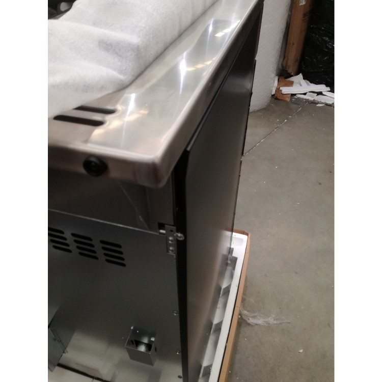 Refurbished Belling Cookcentre 110DF Professional 110cm Dual Fuel Range Cooker - Stainless Steel