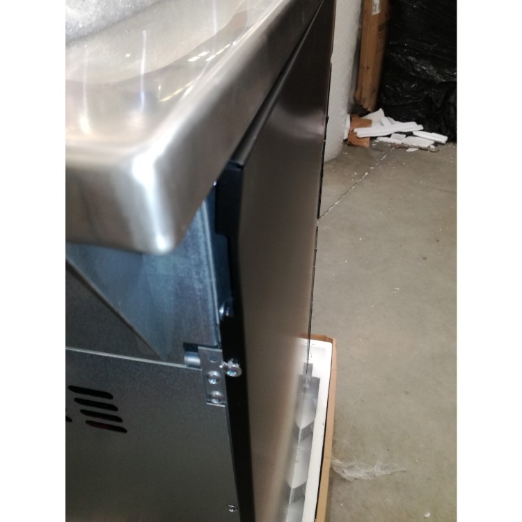 Refurbished Belling Cookcentre 110DF Professional 110cm Dual Fuel Range Cooker - Stainless Steel