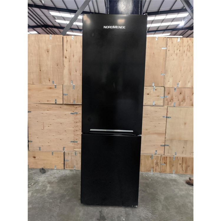Refurbished NordMende RFF60404BL Freestanding 268 Litre 60/40  Fridge Freezer Black