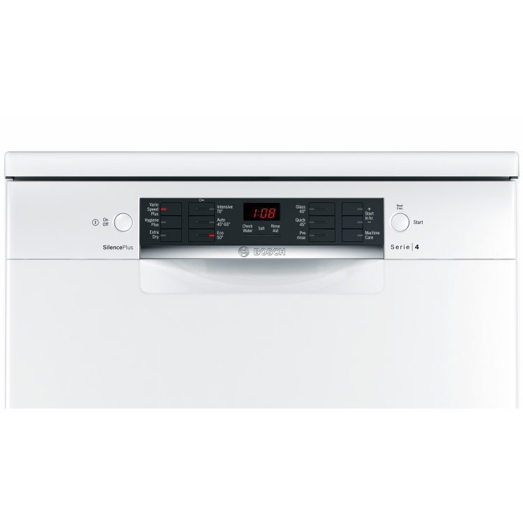 Refurbished Bosch Serie 4 SMS46IW10G 13 Place Freestanding Dishwasher White
