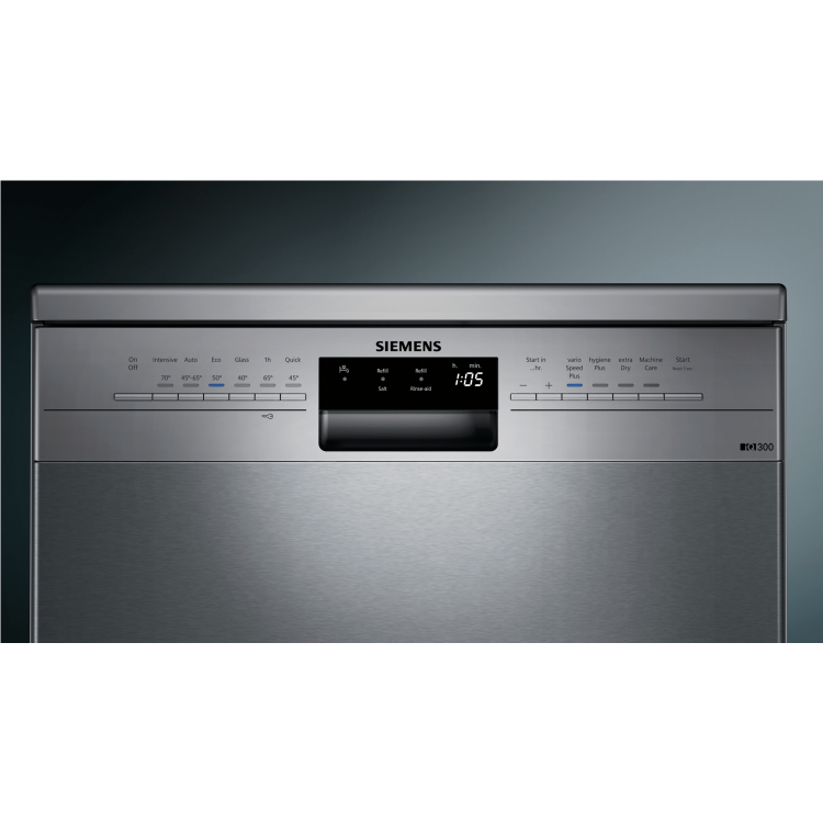 Siemens Freestanding 14 Dishwasher - Silver