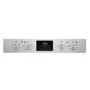 Refurbished Zanussi ZOF35601XK 60cm Double Built Under Electric Oven with Catalytic Liners Stainless Steel