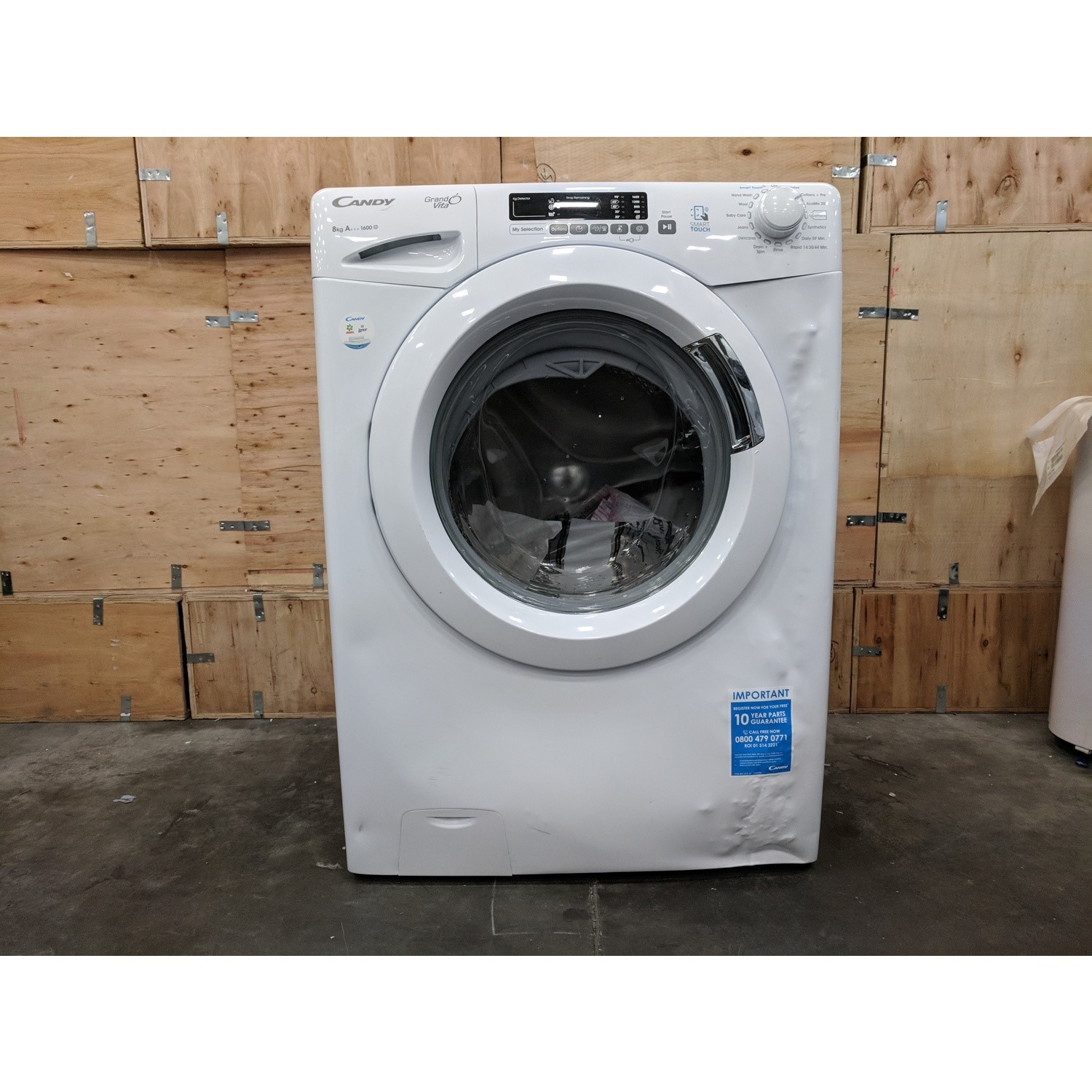 Candy grand space washing machine hotsell
