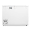 electriQ 290 Litre Chest Freezer - White