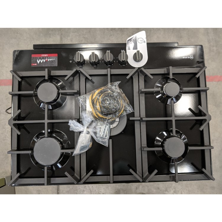 Refurbished Neff N70 T27DS59S0 75cm 5 Burner Gas Hob Black