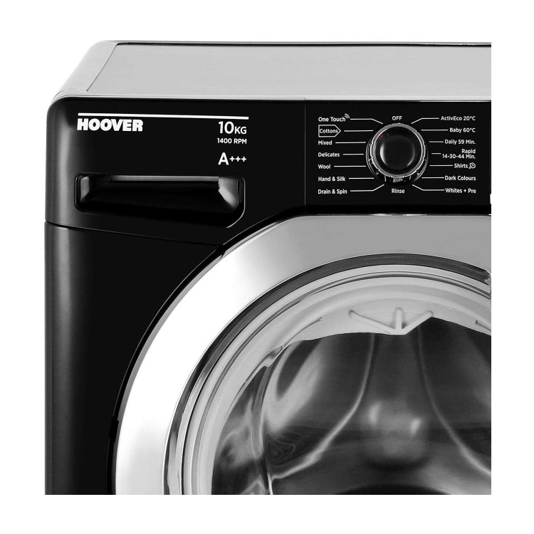 Hoover Dynamic Next DXOA 410C3B/1-80 Freestanding 10KG 1400 Spin Washing Machine