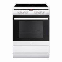 Refurbished Amica 608CE2TAW 60cm Single Fan Oven Electric Cooker With Ceramic Hob White Refurbished Amica 608CE2TAW 60cm Single Fan Oven Electric Cooker With Ceramic Hob White
