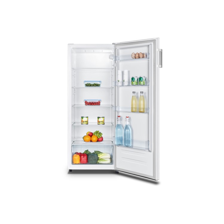 Fridgemaster MTL55242 143x55cm 242L Freestanding Upright Larder Fridge - White