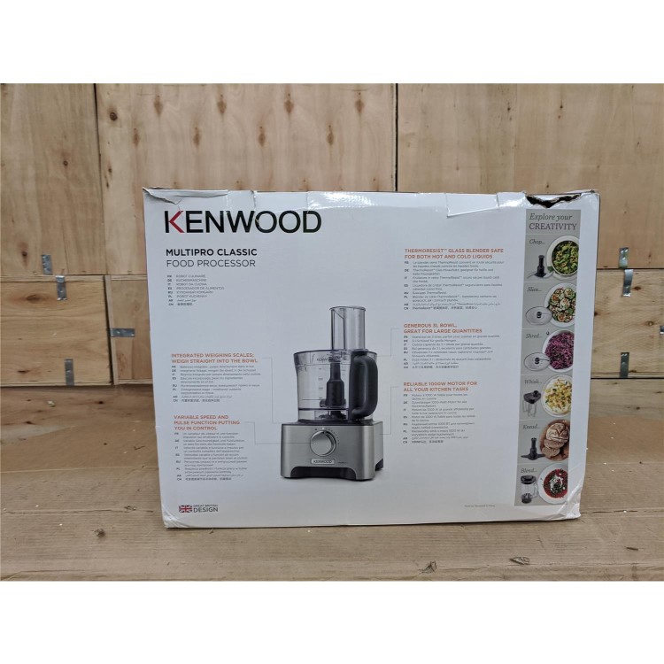 Refurbished Kenwood FDM790BA Multipro Classic Food Processor Silver