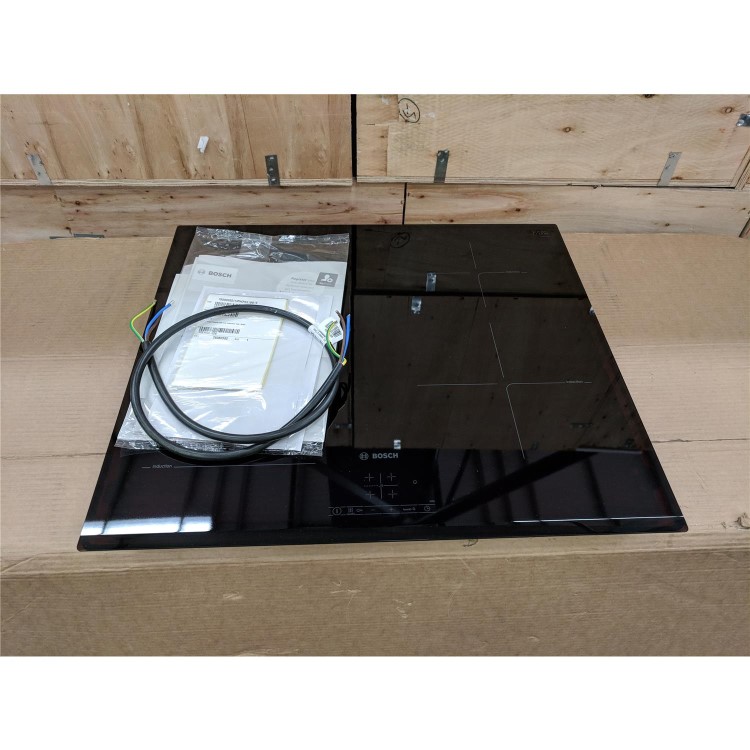 Refurbished Bosch Serie 4 PWP631BB1E 59.2cm Induction Hob