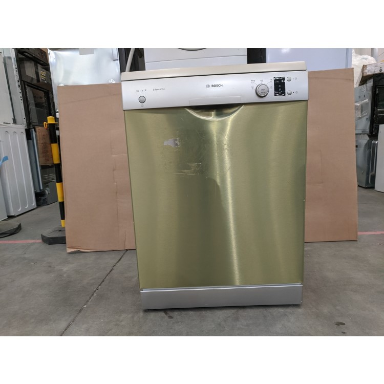 Refurbished Bosch Serie 2 SMS25AI00E 12 Place Freestanding Dishwasher Silver
