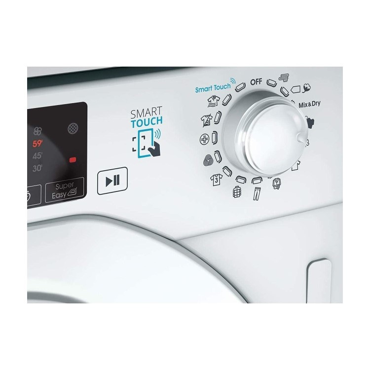 Refurbished Candy CBTDH7A1TE Integrated Heat Pump 7KG Tumble Dryer White