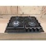 Refurbished Amica AGVH6250BL 60cm 4 Burner Gas on Glass Hob Black