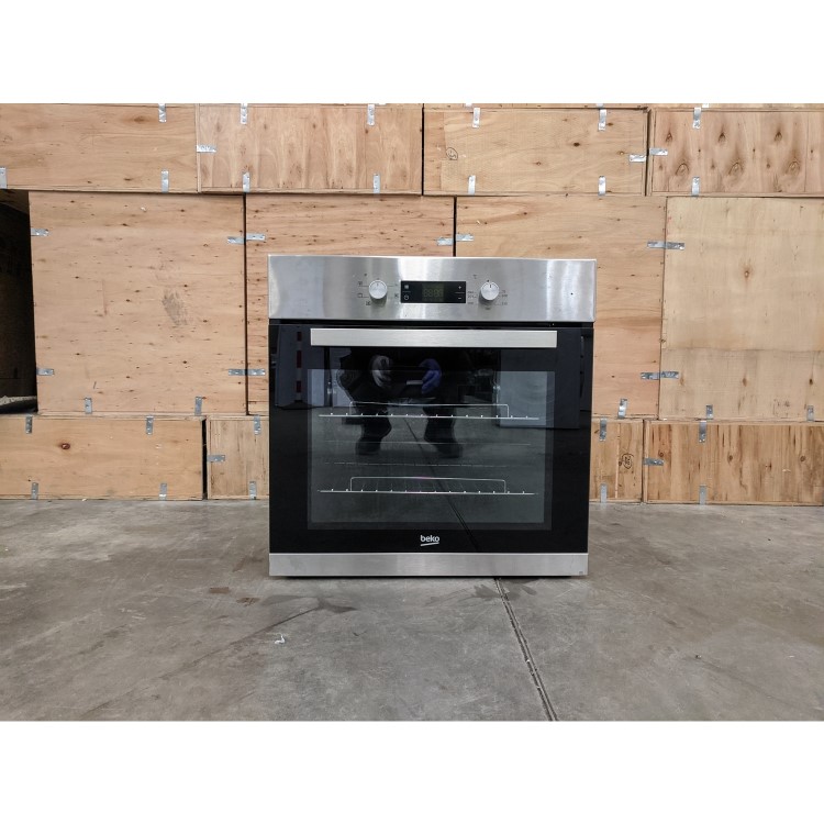 Refurbished Beko BXIF243X 60cm Single Built In Electric Oven