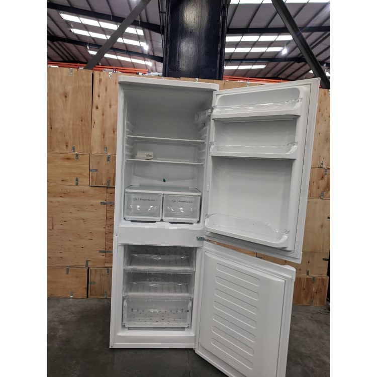Refurbished Indesit IBD5515W1 Freestanding 208 Litre 60/40 Fridge Freezer White