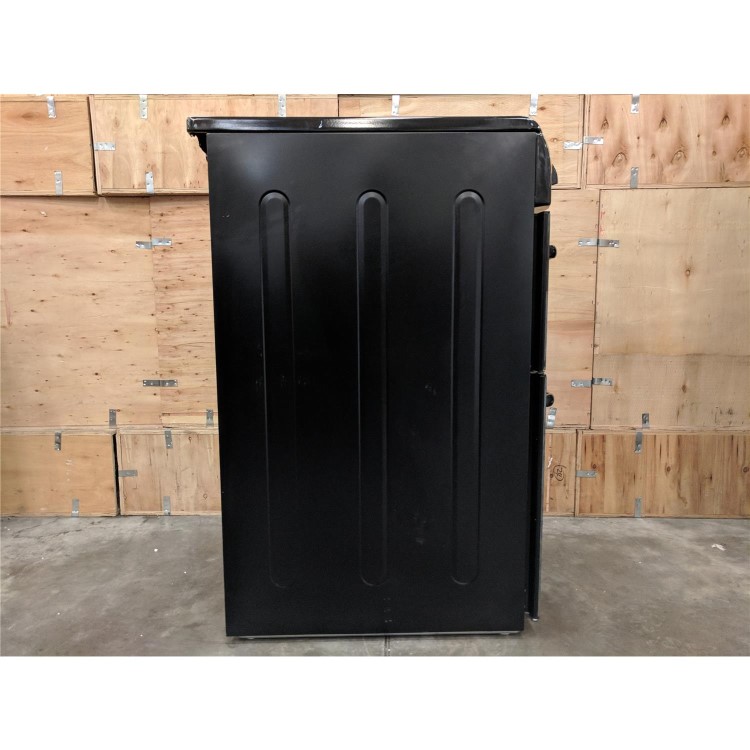 Refurbished Hotpoint HAE60KS 60cm Double Oven Electric Cooker Black