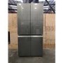 Refurbished Haier HTF-540DGG7 Freestanding 473 Litre 70/30 American Fridge Freezer Silver