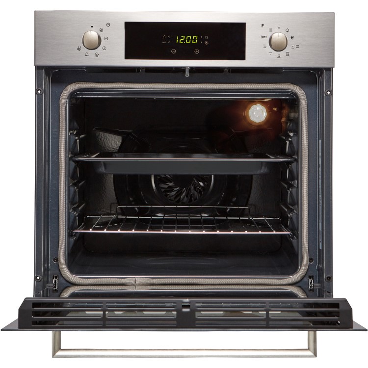 Refurbished Candy FCPKS816X 60cm Single Built In Electric Oven Stainless Steel
