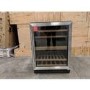 Refurbished Amica AWC600SS Freestanding 46 Bottle Dual Zone Under Counter Wine Cooler Stainless Steel