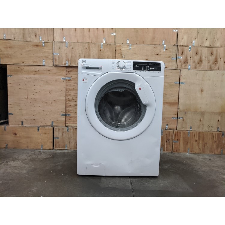 Refurbished Hoover H3W58TE Smart Freestanding 8KG 1500 Spin Washing Machine White