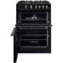 Rangemaster Professional+ 60cm Double Oven Gas Cooker - Black