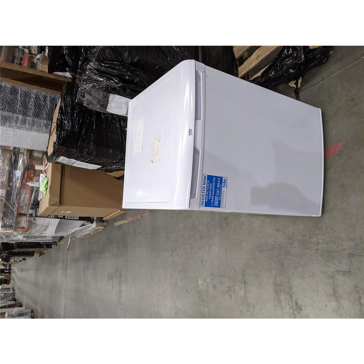 Refurbished Beko UR4584W Freestanding Under Counter 101 Litre Fridge