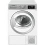 Smeg DHT81LUK 8kg Freestanding Heat Pump Tumble Dryer - White