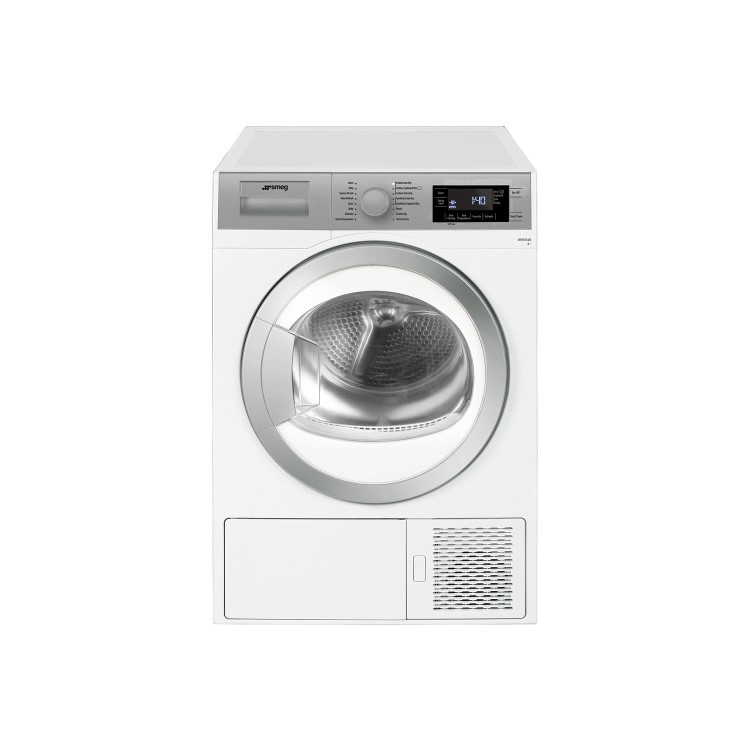 Smeg DHT81LUK 8kg Freestanding Heat Pump Tumble Dryer - White